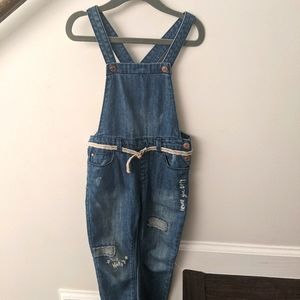 NWOT Zara Babygirl Denim Overalls